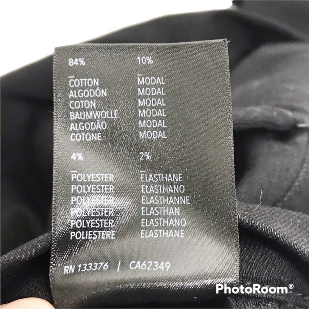 MOTHER Denim the Shaker Prep Straight Up in solid black size 29 - Picture 11 of 15
